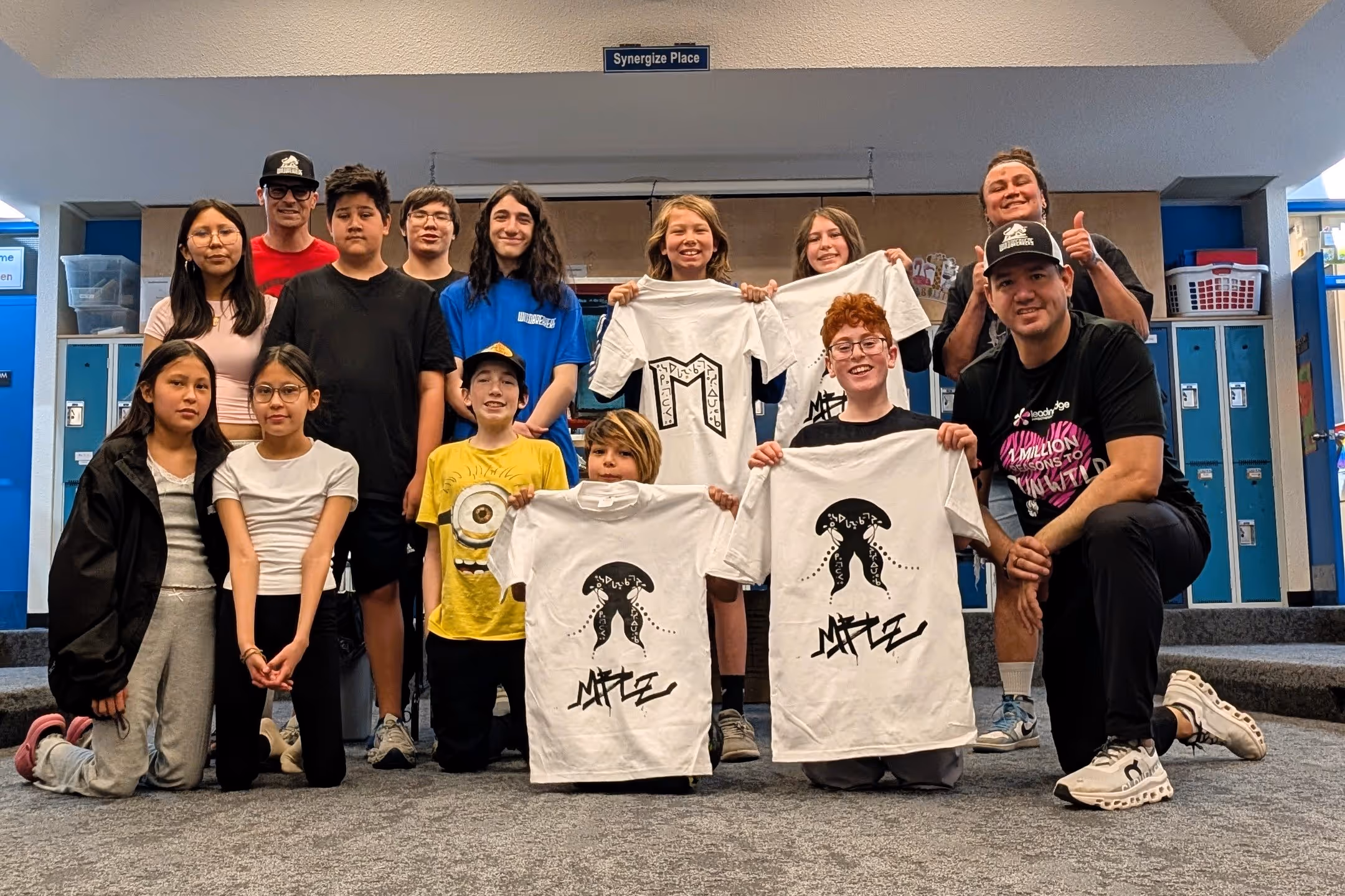 Getting new merch from sponsors
